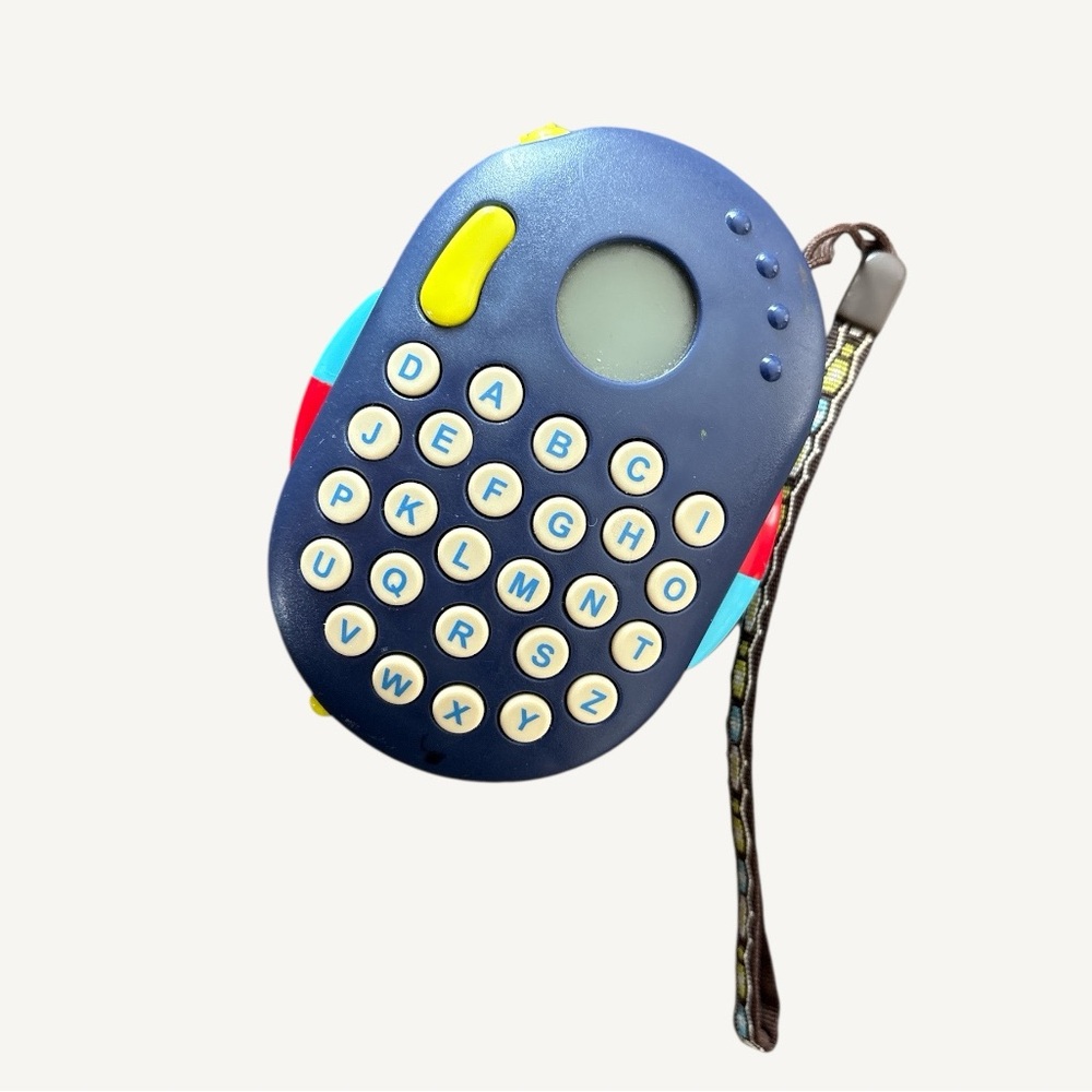 B. Toys Alphaberry Handheld Electronic Alphabet Learning Toy Navy Blue - Picture 2 of 3